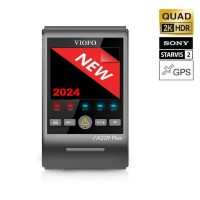 VIOFO A229 Plus GPS Cameră auto DVR Quad HD 2K HDR Wi-Fi cu senzori de imagine Sony