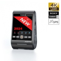 VIOFO A229 PRO GPS Cameră auto DVR Ultra HD 4K HDR Wi-Fi cu senzori de imagine Sony