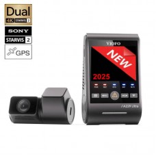 VIOFO A229 Ultra DUO 2CH Cameră auto DVR dual Ultra HD 4K HDR - Wi-Fi - cu senzori de imagine Sony