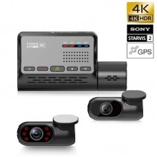 VIOFO A139 PRO Trio GPS Cameră auto DVR triplă Ultra HD 4K HDR  Wi-Fi cu senzori de imagine Sony